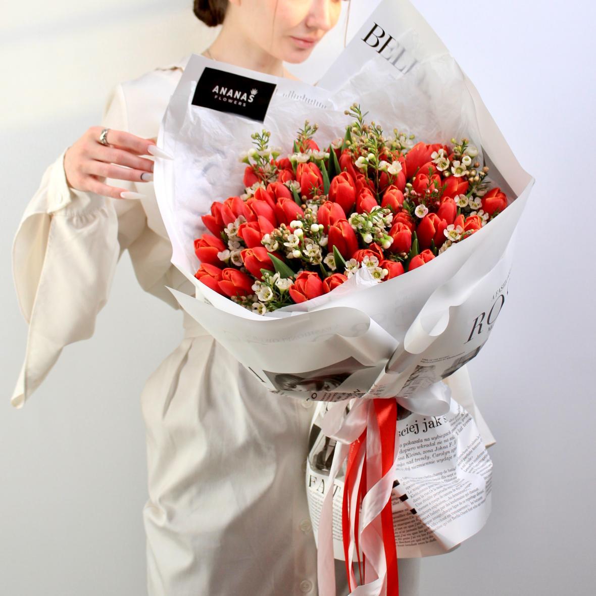 Букет Тюльпановый шейк