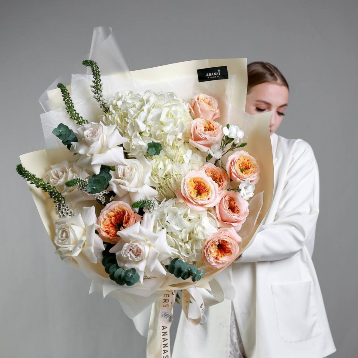 Букет Сочный персик