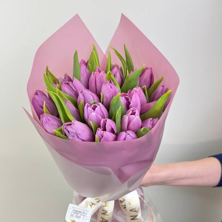 Букет из тюльпанов готовый