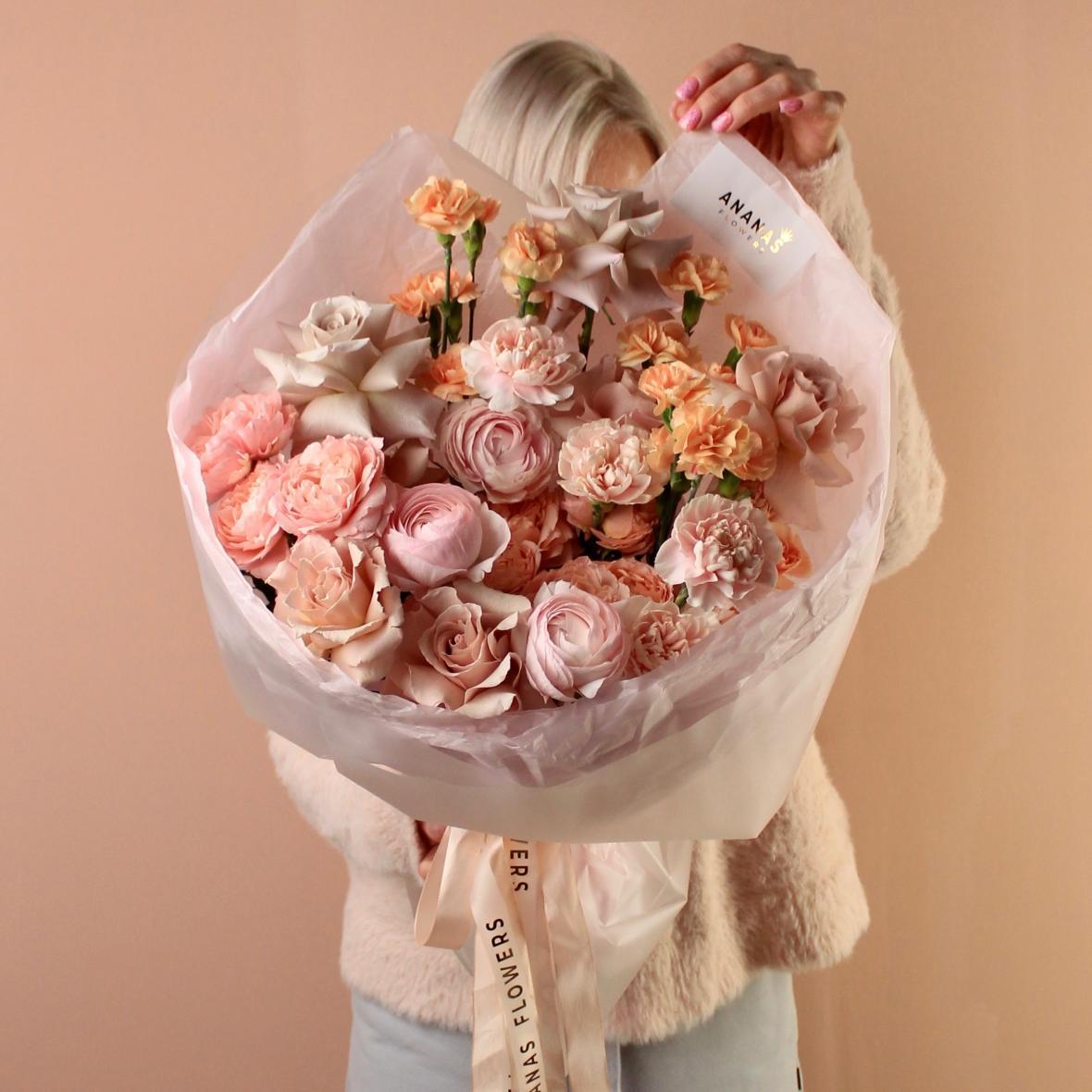 БУКЕТ БЕЗГРАНИЧНОСТЬ НЕЖНОСТИ