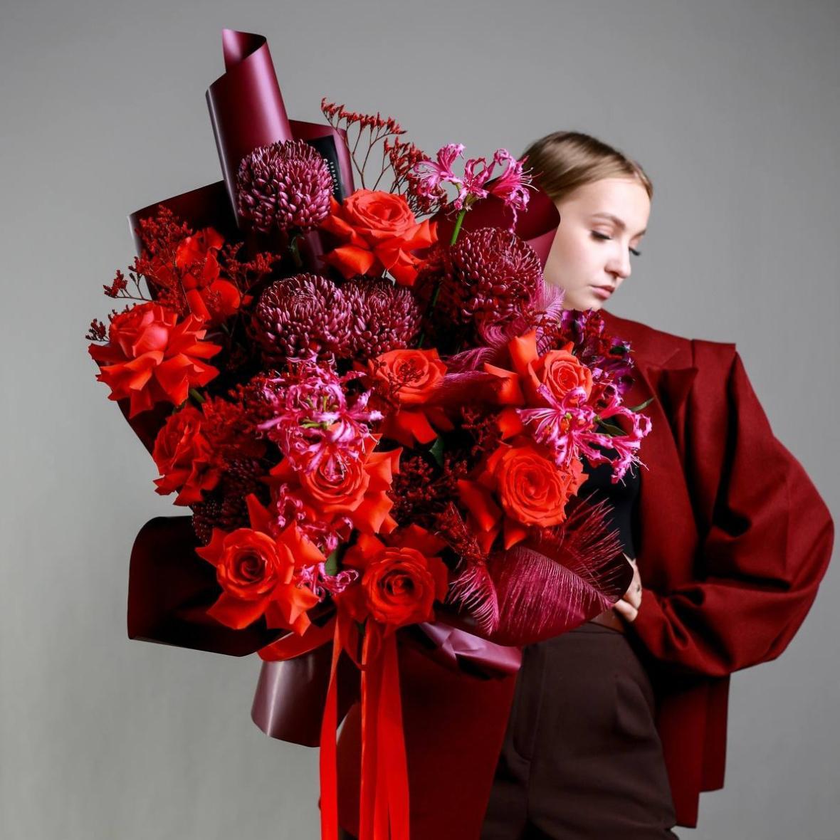 Букет Пламенная осень